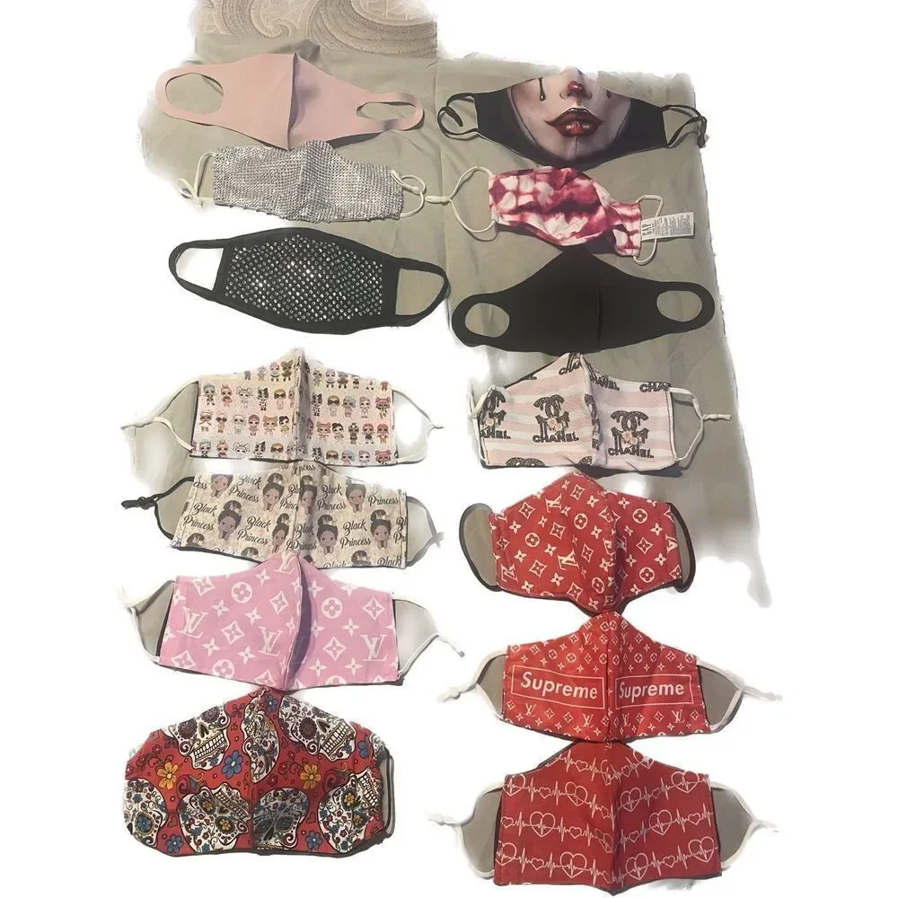 face mask bundle 14 mask‎ in total